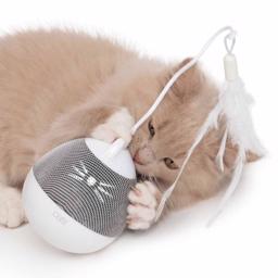 Catit Activity Toy For Cats Pixi Spinner Vit & Grå